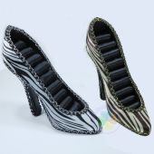 Zebra Print Shoe Ring Holder HW230