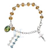 Guardian Angel Rosary Bracelet JA079BG
