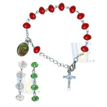 Lady of Guadalupe Rosary Bracelet JA079BL