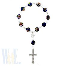 One Decade Cloisonne Rosary Bracelet JA094