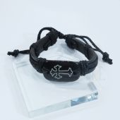 Leather Cross Bracelet JA261