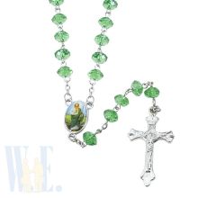 St. Jude Acrylic Rosary JN146S