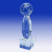 Crystal Globe Trophy TH009