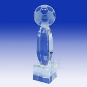 Crystal Soccer Trophy TH009
