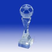 Crystal Soccer Trophy TH045