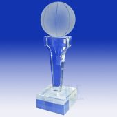 Crystal Basketball Trophy TH076