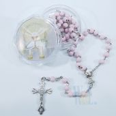 First Communion Rosary JN018Fi-Pnk
