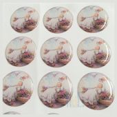 Baptism Stickers CR046B(12 stickers)