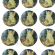 Guardian Angel Stickers  CR046G(12 stickers)