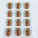 Our Lady Of Guadalupe Round Stickers  CR046L-1(12 stickers)