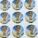 Divino Nino Stickers CR046NU(12 stickers)