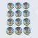 Divino Nino Stickers CR046NU(12 stickers)