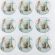 Pope John Paul II Stickers CR046PO(12 stickers)