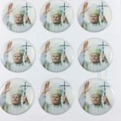 Pope John Paul II Stickers CR046PO(12 stickers)
