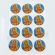 The Immaculate Heart of Mary Catholic Stickers CR046R(12 stickers)