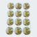 St. Michael Round Stickers CR046SM(12 stickers)