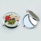 Flower Design Mirror Compacts GG128