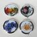 Flower Design Mirror Compacts GG128