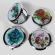 Flower Design Mirror Compacts GG128