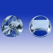 Crystal half Clear ball HL017