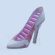 Flora Pattern Shoe Ring Holder HW236