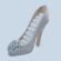 Dazzling Shoe Ring Holder HW242