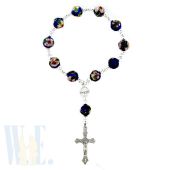 One Decade Cloisonne Rosary Bracelet JA094