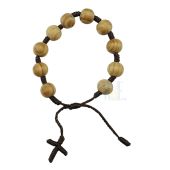 Wooden Rosary Bracelet JA101