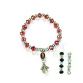 Crystal Divine Mercy Angel Bracelet JA112D