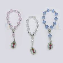 Baby Jesus Single Decade Crystal Rosary JA119NU