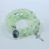 Luminous St Jude Rosary Bracelet  JA174