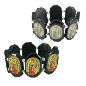 Our Lady of Guadalupe Wood Bracelet JA189L