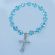 Crystal Cross Bracelet JA193A
