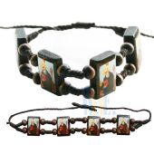Saint Benedict Wooden Bracelet JA200SB