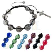 Crystal Shamballa Rosary Bracelet JA218