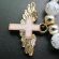 Angel Wing Cross Charm Bracelet JA227