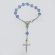 Crystal Single Decade Rosary with clasp JA311