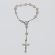 Crystal Single Decade Rosary with clasp JA311