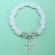 Rhinestone Cross Bracelet   JA316