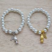 First Communion Pearl bracelet JA339