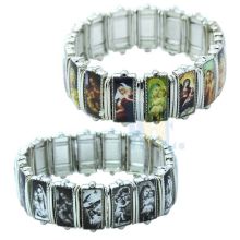 Madonna Bracelet 17 Saint Images Silver JC025