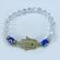 Crystal Hamsa Stretch Bracelet JS143