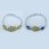 Crystal Hamsa Stretch Bracelet JS143
