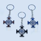 Saint  Benedict Keychain JK117