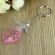 Crystal angel keychain JK138