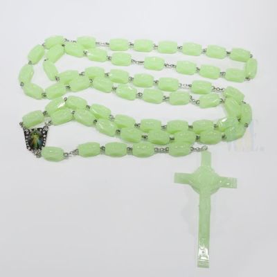 Glow in the Dark Divine Mercy Luminous Wall Rosary JN158A-D