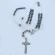 St. Benedict Crystal Rosary JN163A