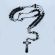 St. Benedict Crystal Rosary JN163B