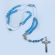 St. Benedict Crystal Rosary JN163B