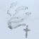 St. Benedict Crystal Rosary JN163B